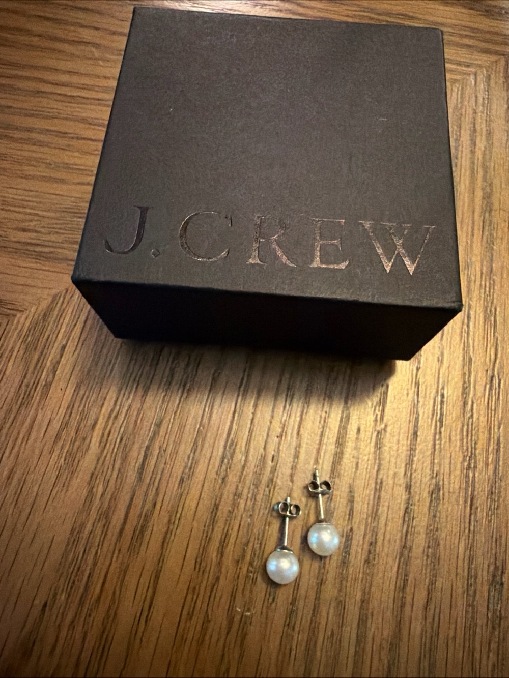 J. Crew Freshwater Pearl Earrings Sterling Silver